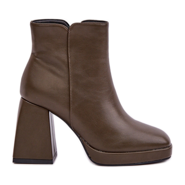 Step in style Čizme Model Selarae LQ-48 tamnozelene - Zakoračite sa stilom zelena