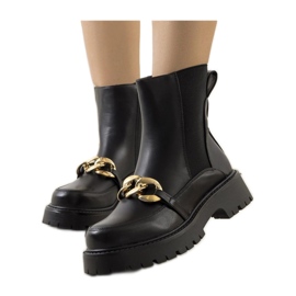 Crne gležnjače s visokim potplatom Pesa - Solea crna