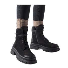 Crne čizme s izlizanim vrhom, Vadnais - Solea crna