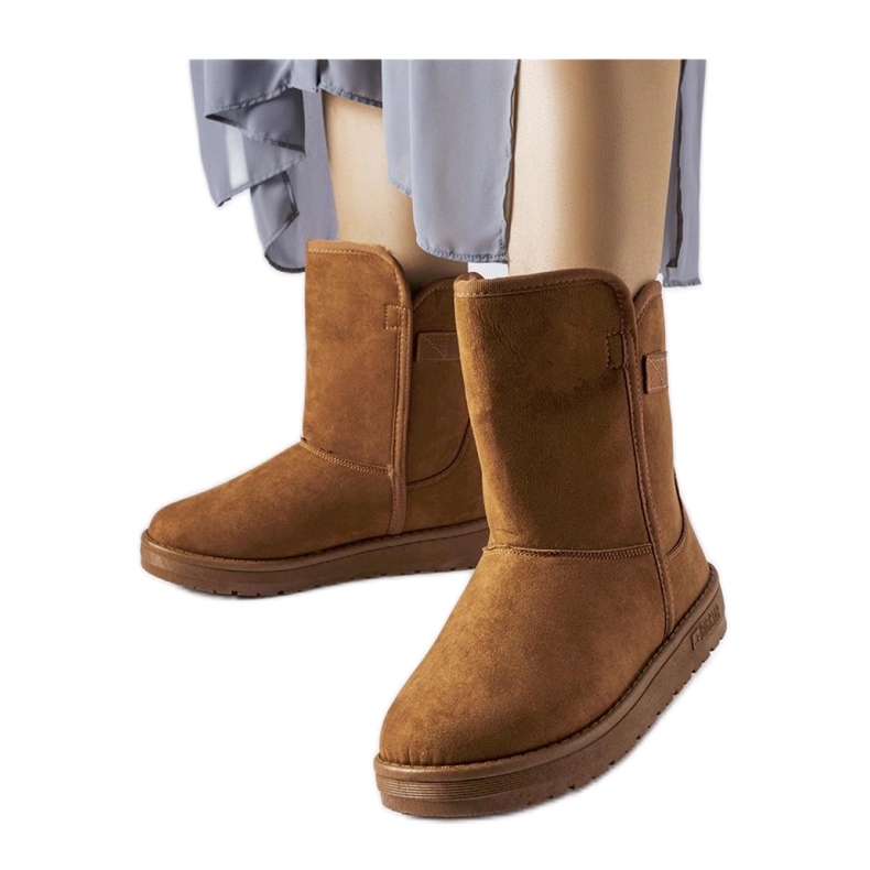 Smeđe čizme za snijeg Big Star KK274616 - Solea smeđa