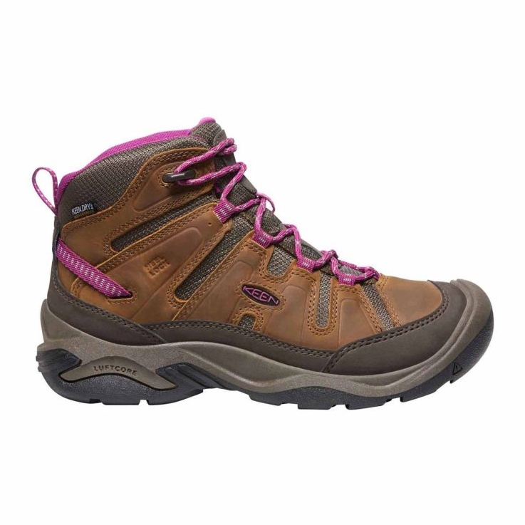 KEEN Circadia Mid Wp cipele KE-1026765 smeđa