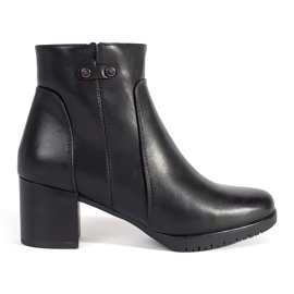 Crne gležnjače na visoku petu marke Sergio Leone crna