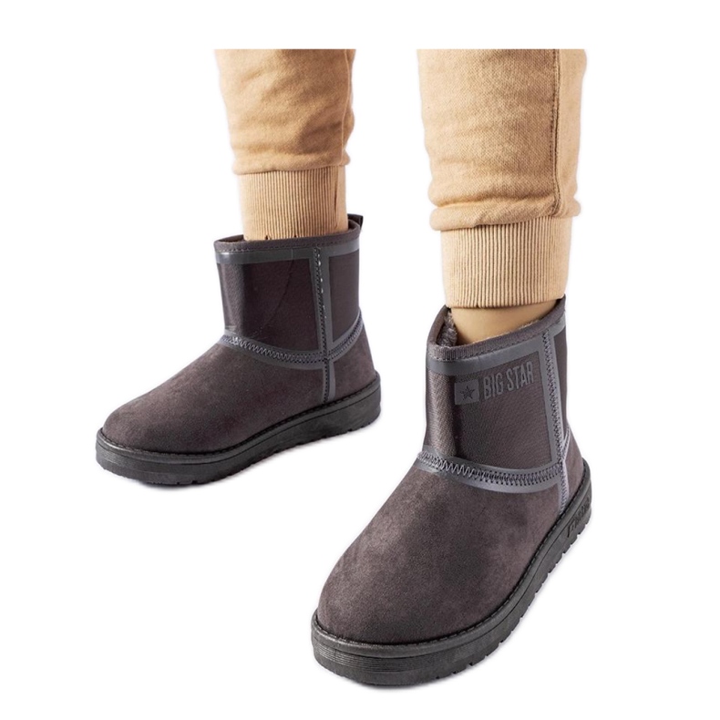 Ženske čizme za snijeg Big Star KK274615 siva