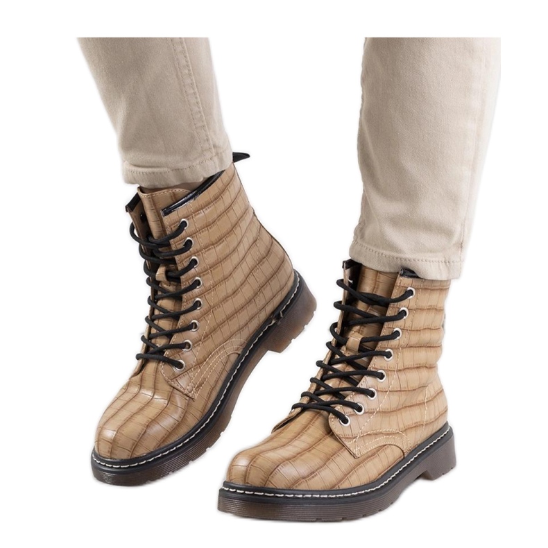 Smeđe ženske čizme Norte - Solea smeđa