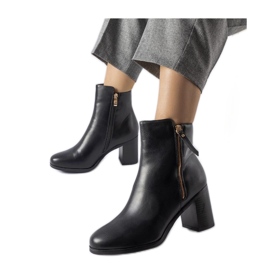 Crne izolirane klasične Edilio - Solea čizme crna