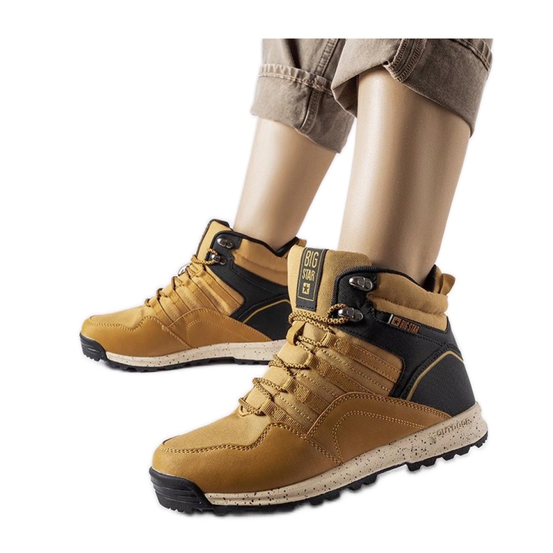 Smeđe Big Star čizme KK274609 smeđa