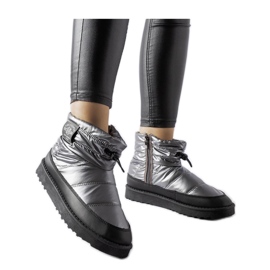 Sive čizme za snijeg Lee Cooper LCJ-23-44-1966L crna