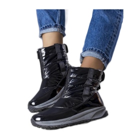 Big Star crne čizme za snijeg KK274392 crna