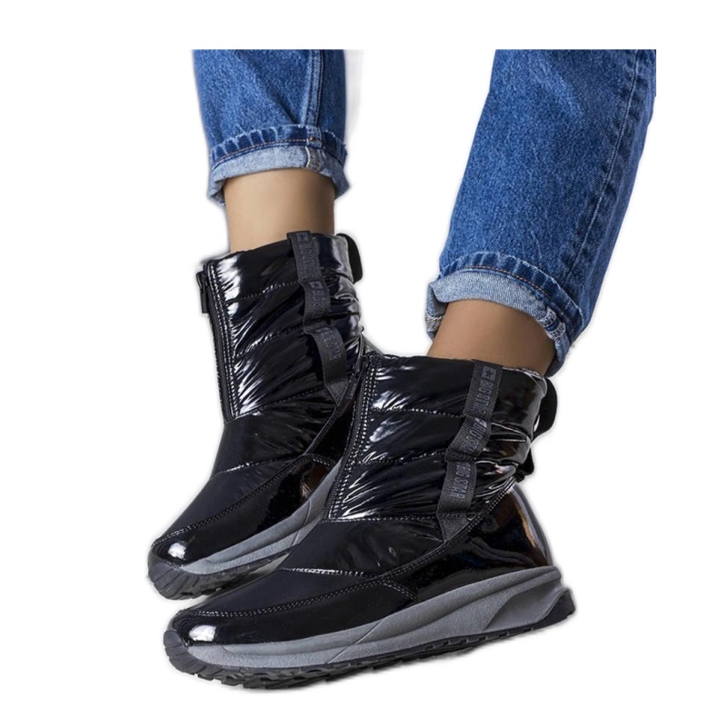 Big Star crne čizme za snijeg KK274392 crno