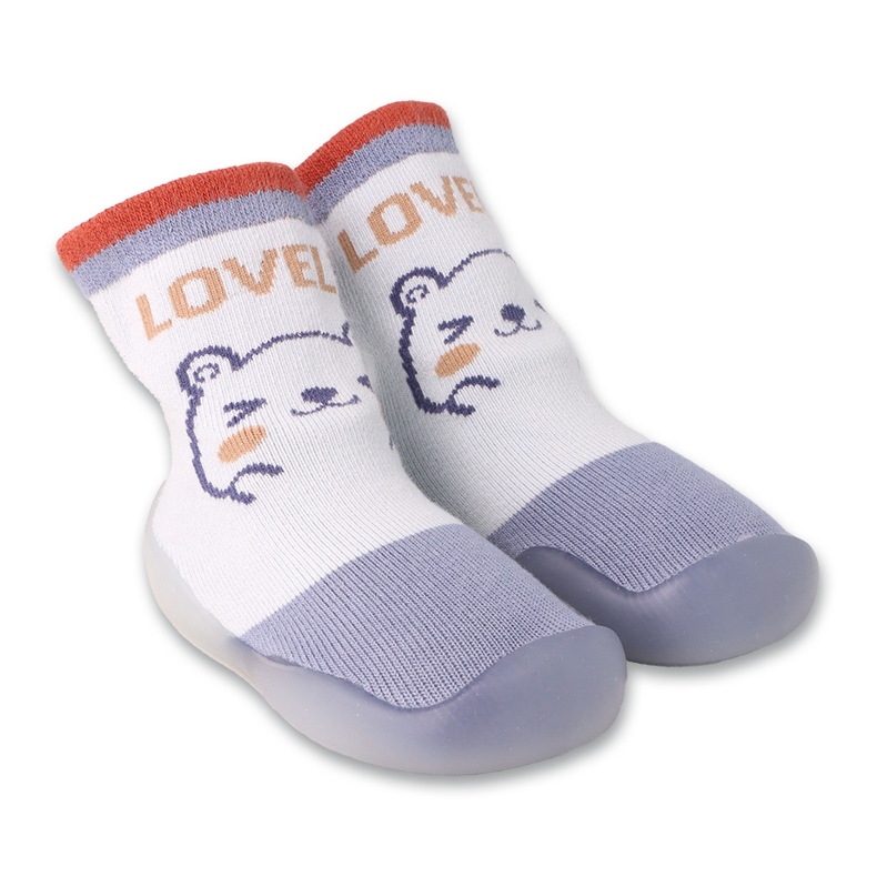 Befado plavo/bijele dječje cipele s motivom životinja 002P081 plava