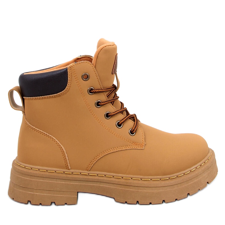 Ženske Camel drvene čizme žuta boja