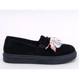 Crne mokasine s resicama crna