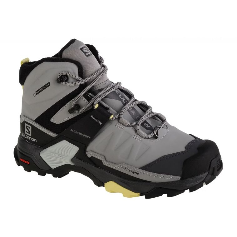 Salomon x Ultra 4 Srednja zima TS 413650 sive cipele siva