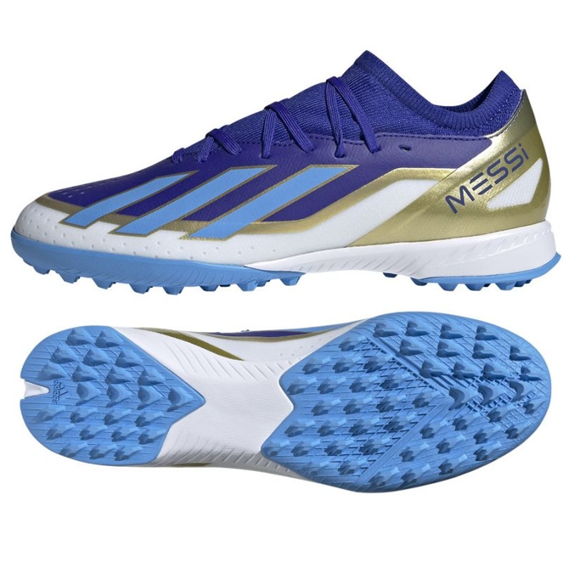 Adidas X Crazyfast League Messi Tf ID0718 tenisice plava