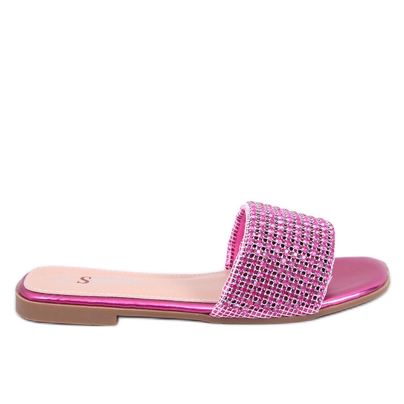 Seastar Ženski flip lepci s Rhinestones Pink ružičasta