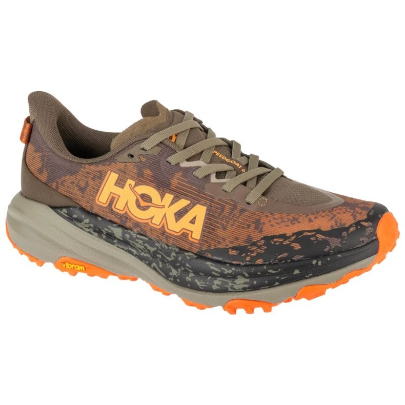 Hoka Speedgoat 6 tenisice za trčanje 1147791-AQL smeđa