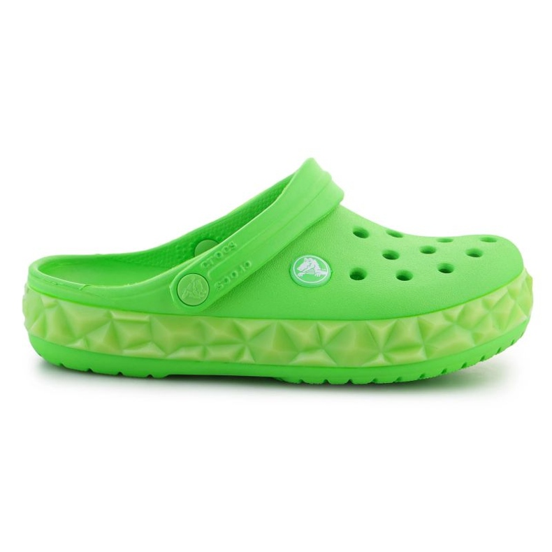 Crocs Croc Band Geometric Glow Band Clog K Jr 210132-3WA japanke zelena