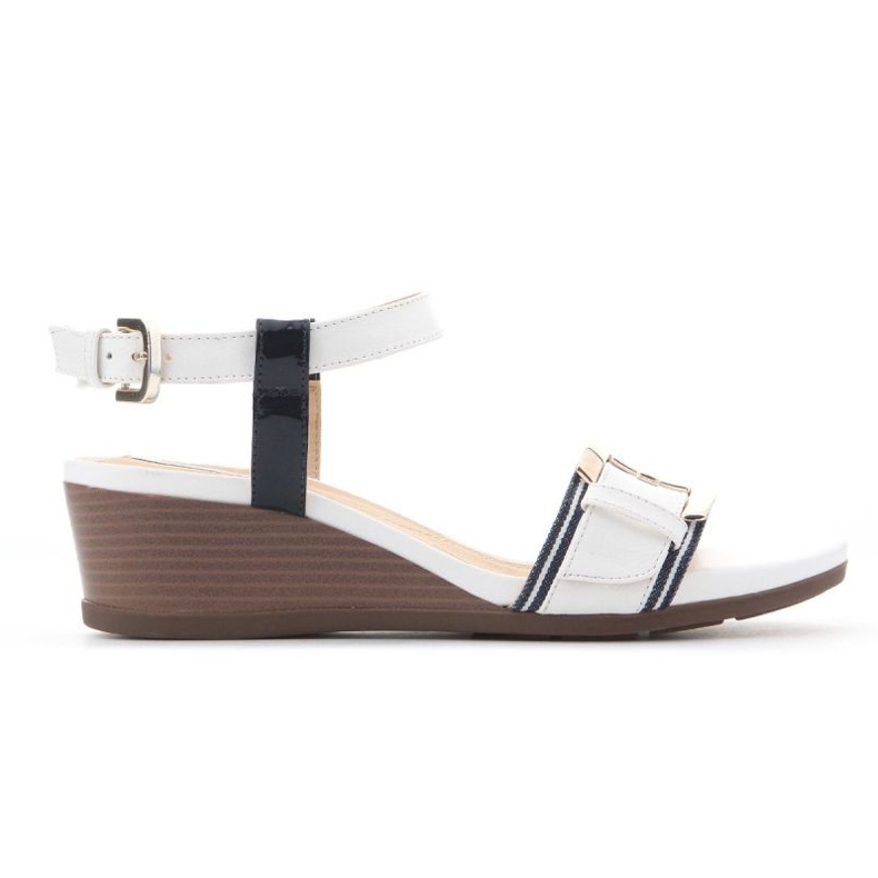 Geox D Marykarmen D cipele na klin D828QD 05402 C0899 bijela