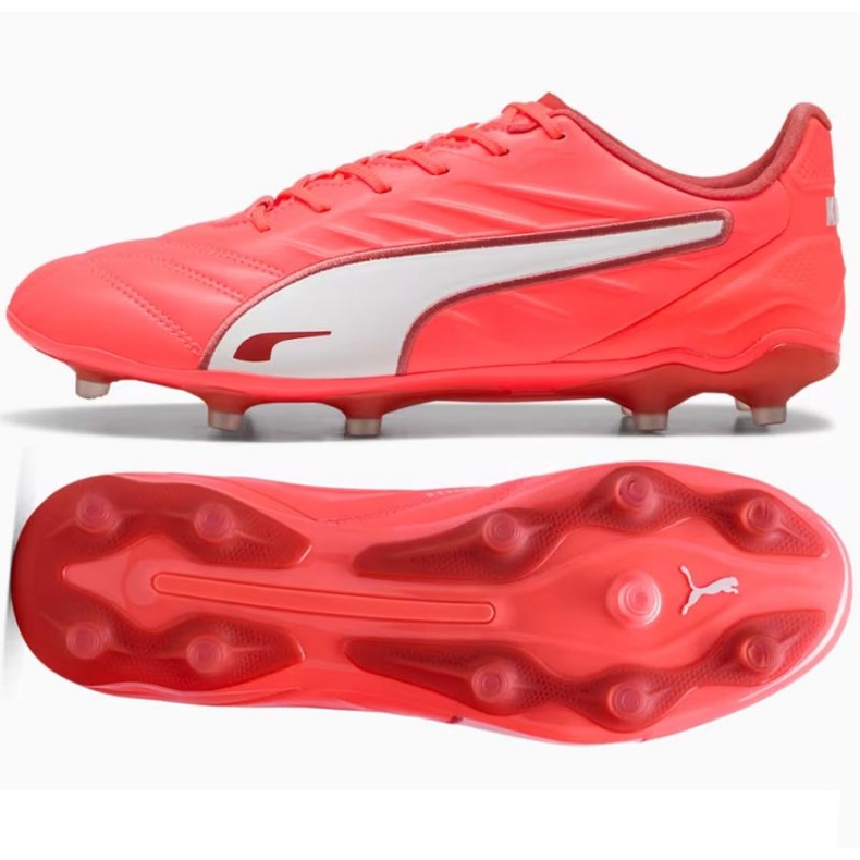 Puma King Pro FG/AG 108308-01 Nogometne cipele crvena