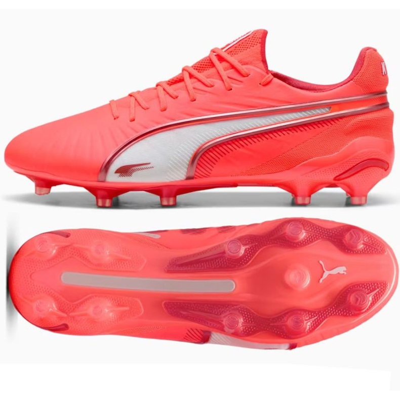 Puma King Ultimate FG/AG 108303-01 Nogometne cipele crvena