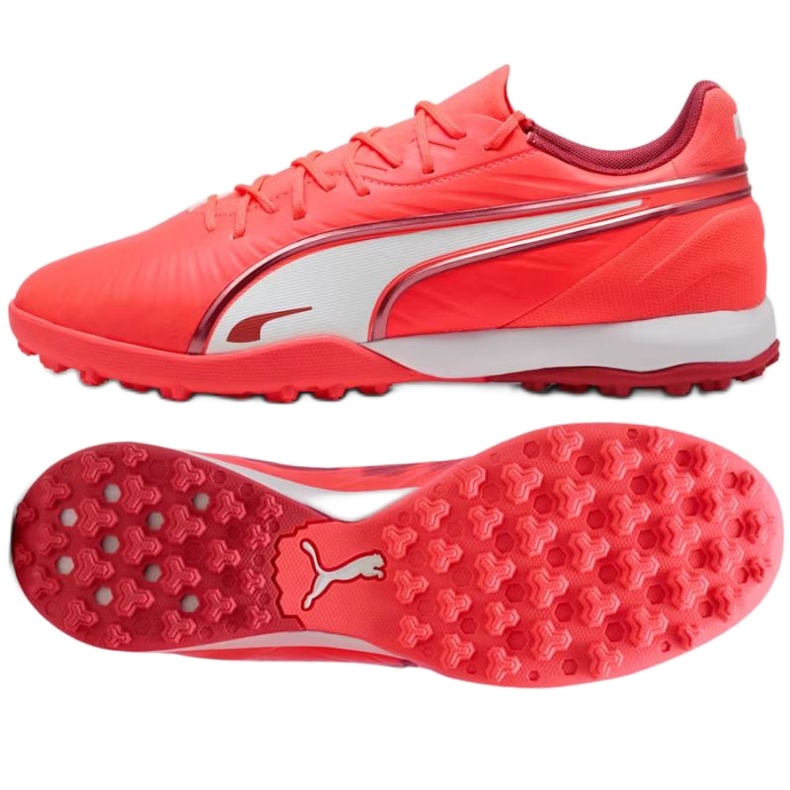 Puma King Match TT 108313-01 Crvene nogometne cipele crvena