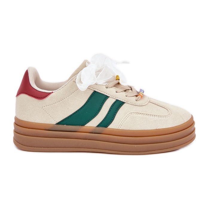 Ženske tenisice s igle bež