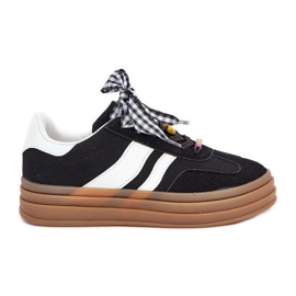 Ženske tenisice s crnim igle crna