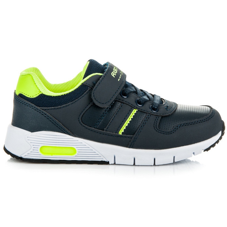 Ax Boxing Cipele za vezanje i čičak plava