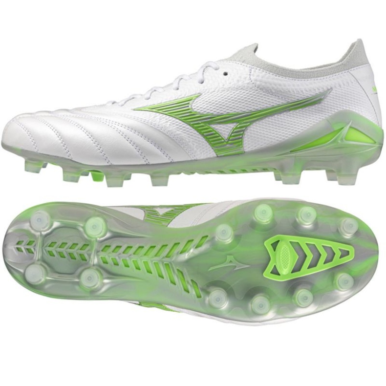Mizuno Morelia Neo IV Japan FG P1GA254037 Bijelo i zeleno bijela