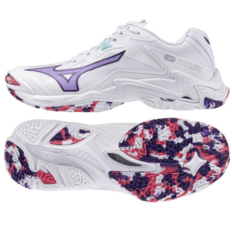 Mizuno Wave Lightning Z8 V1GC240020 Bijele cipele bijela