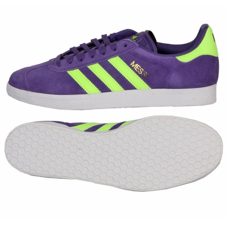 Adidas Gazelle Messi u IH8164 Purple Football Shoes ljubičasta