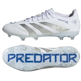 Adidas Predator Pro FG ID3857 White and Silver bijela