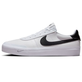 Nike Court pucao je FQ8146-104 bijelo i crno bijela