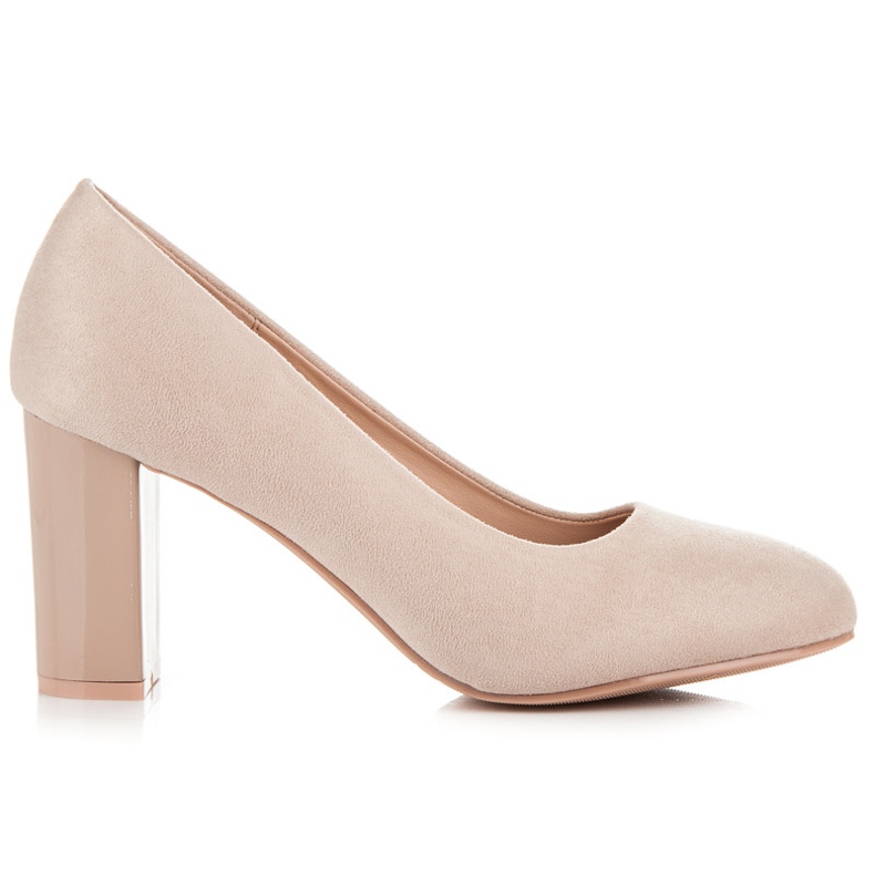 Seastar Pumpe s lakiranim stupom smeđa