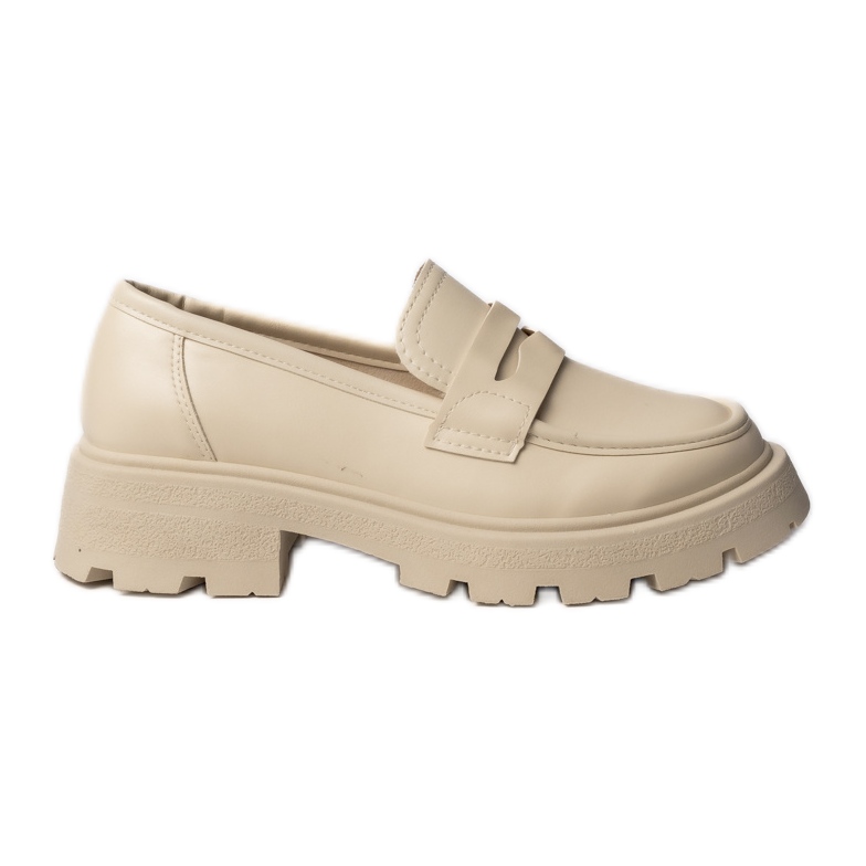 Žene putem Giulia beige loafers
