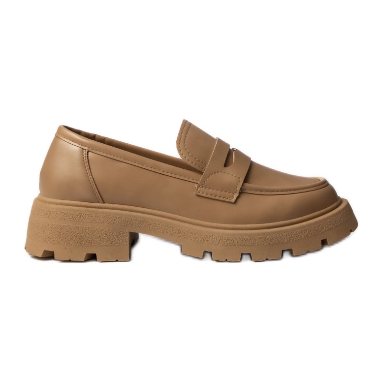 Ženske via Giulia Kaki Loafers smeđa