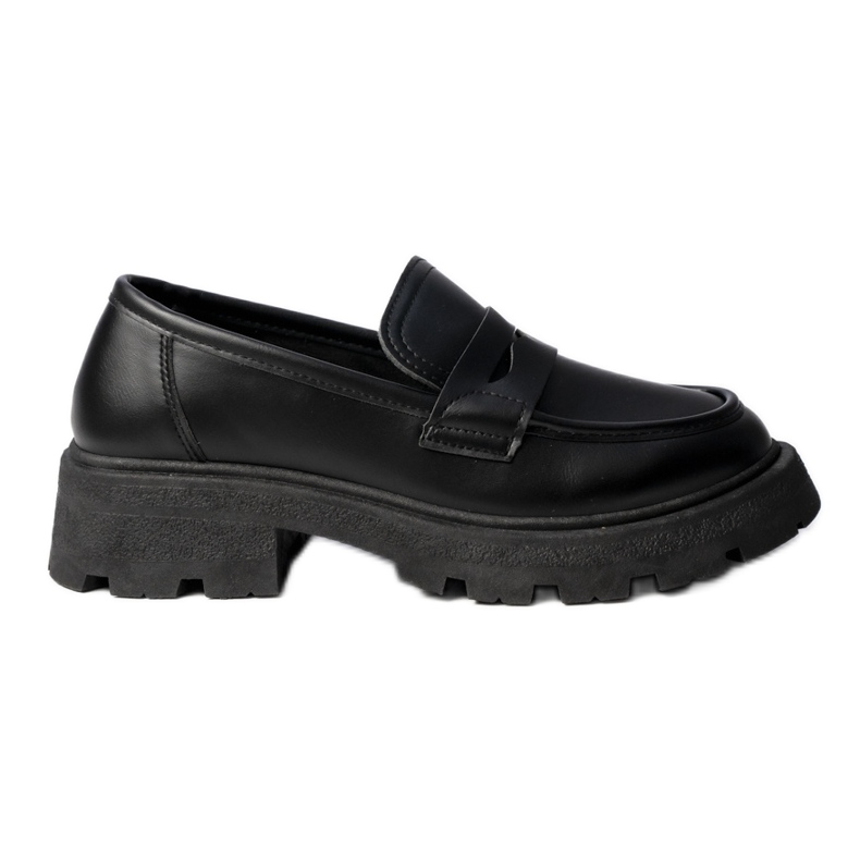 Žene putem Giulia Nero Loafers crno