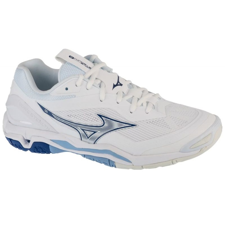Mizuno Wave Stealth 6 X1GA243096 Bijele cipele bijela