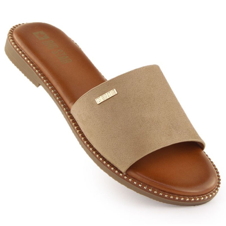 Ženske papuče Big Star RR274619 bež