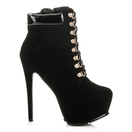 Sergio Todzi Sergio čizme na vezanje crna