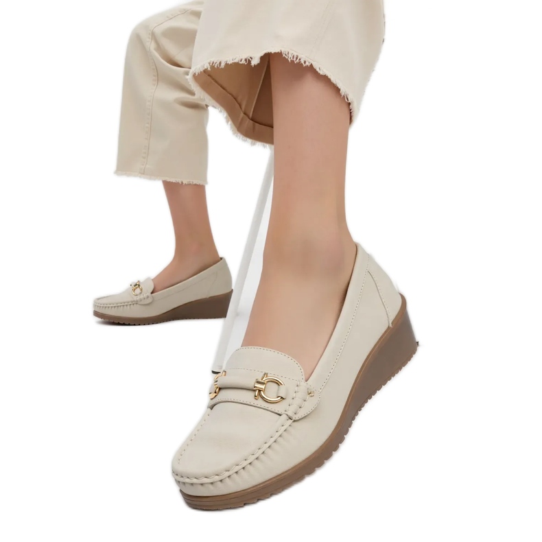 Ženske Mirena beige loafers bež