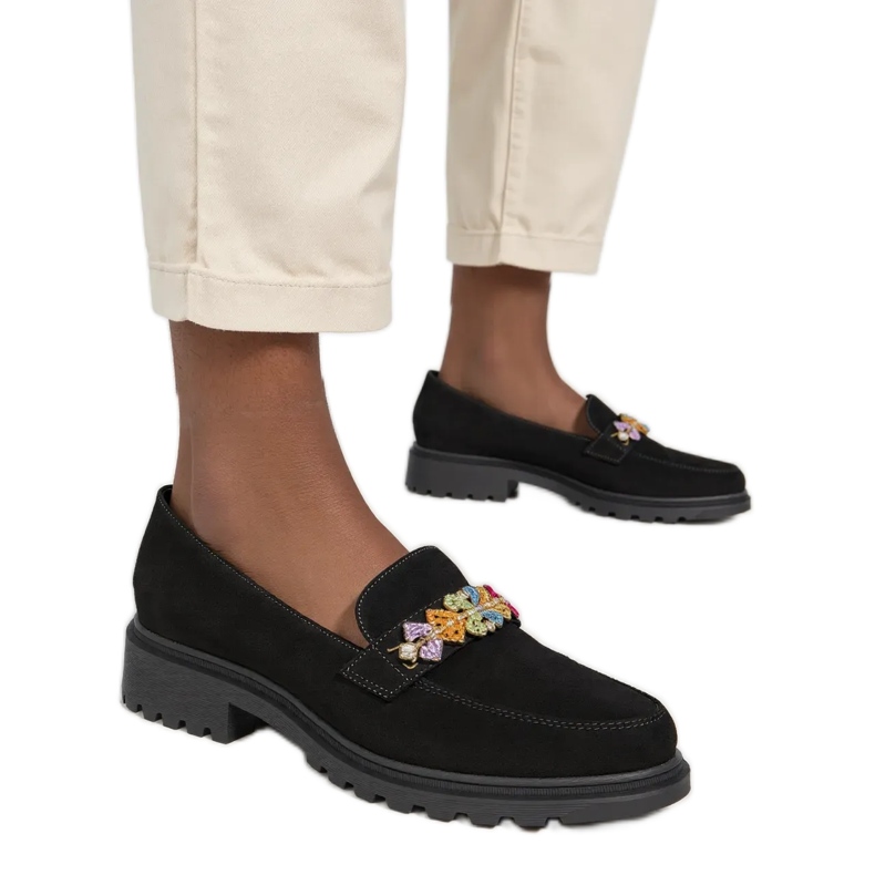 Ženski Ornell Crni loafers crno