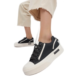 Ženske tenisice lunor crno crna