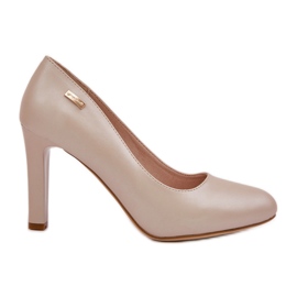 Ženske pumpe na Sergio Leone Nude Pearl Campbell Post bež