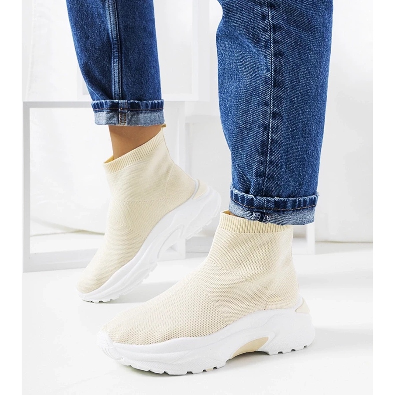 D/GMR Melissa bež visoke tenisice