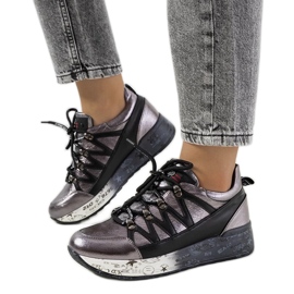 D/GMR Sive metalik balard tenisice siva