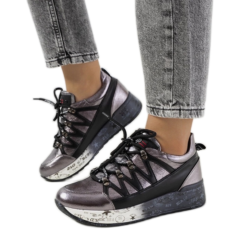 D/GMR Sive metalik balard tenisice siva