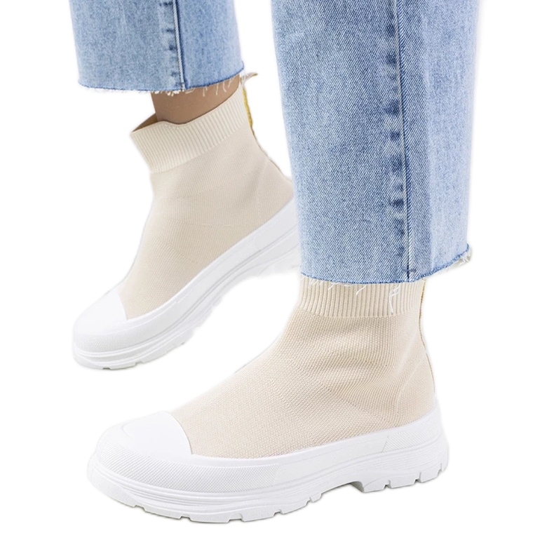 D/GMR Bež tenisice Miki gležanj