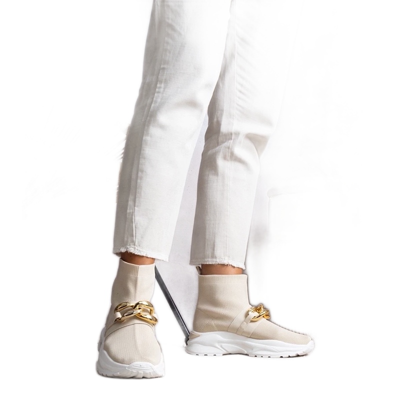 D/GMR Bež tenisice s Taryn lancem