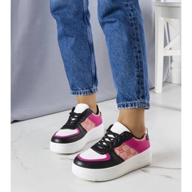 D/GMR Ružičasto crne ženske tenisice marke Luzia crna